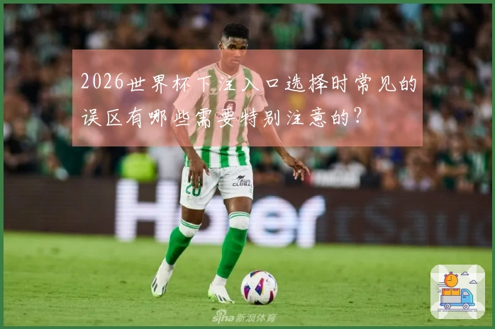 2026世界杯下注入口选择时常见的误区有哪些需要特别注意的？